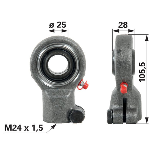 Gelenklager anstelle von Steyr 137700470144