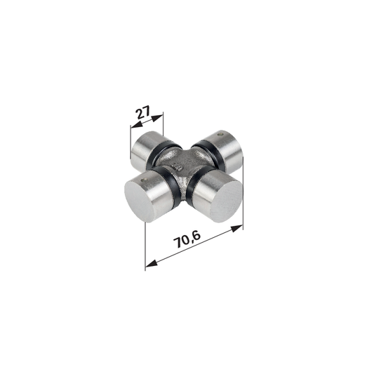 Kreuzgelenk 70,6 x 27 mm 1342711C1