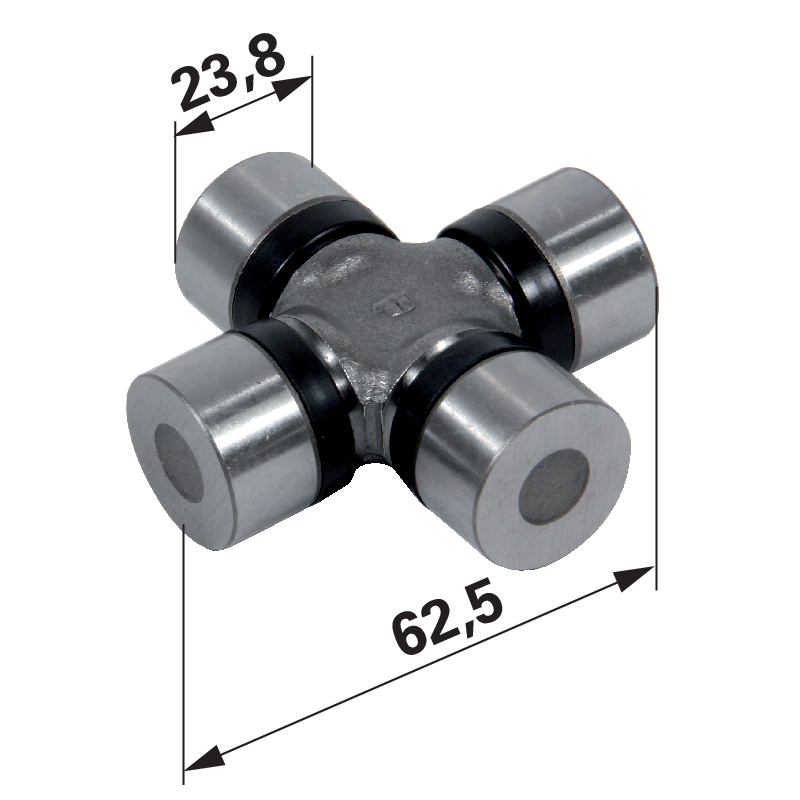 Kreuzgelenk 65 x 24 mm anstelle von CNH 84355310