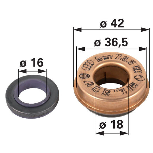 Gleitring anstelle von Steyr 131100060092