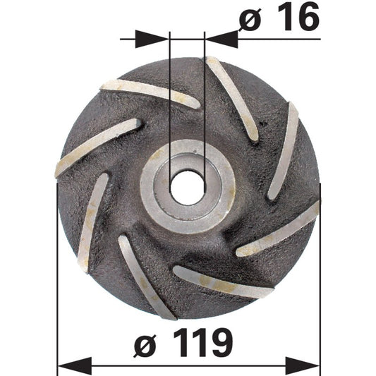 Laufrad anstelle von Steyr 131100060032