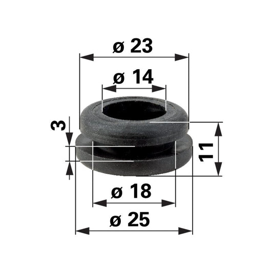 Gummistopfen anstelle von Steyr 1-34-701-586