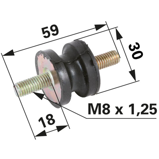 Gummilager anstelle von Steyr 1188540117