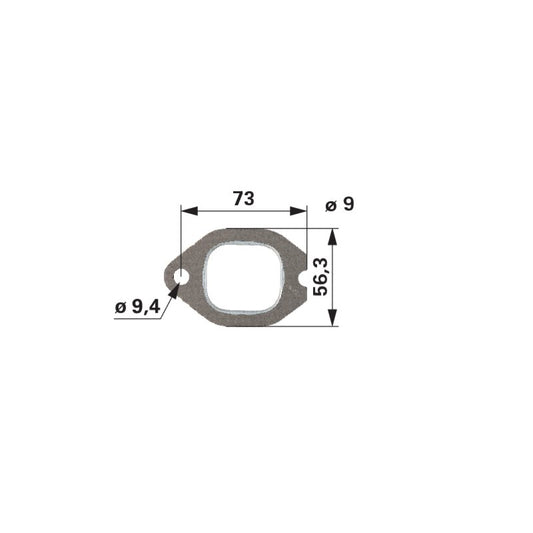 Dichtung Auspuffkrümmer 98489690