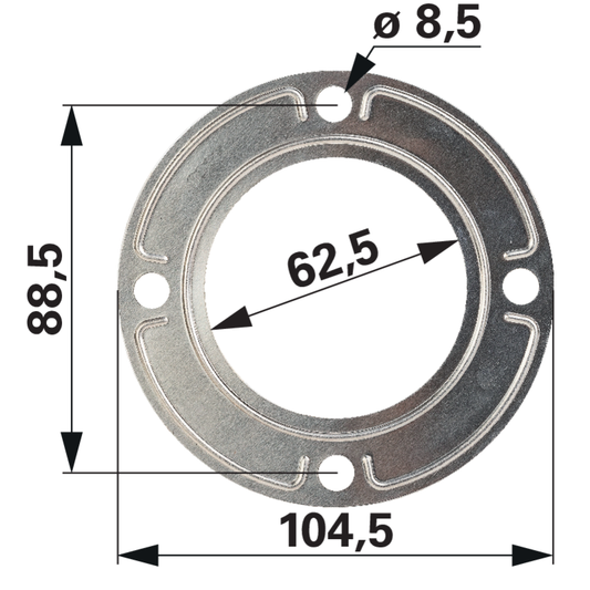 Flanschdichtung anstelle von CNH 98428399