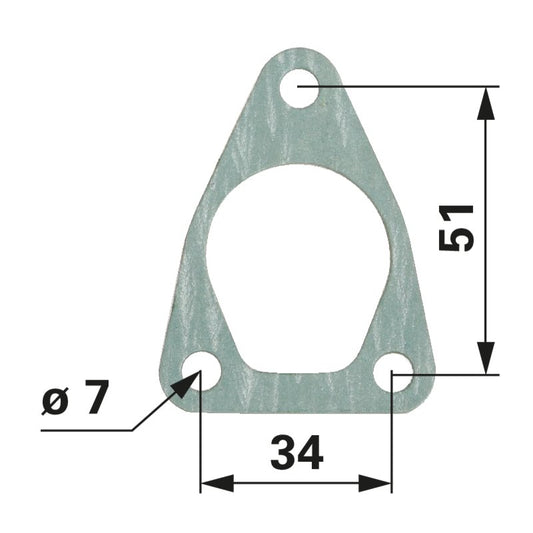 Dichtung passend zu Kraftstoffpumpe 1287489 T188, T190