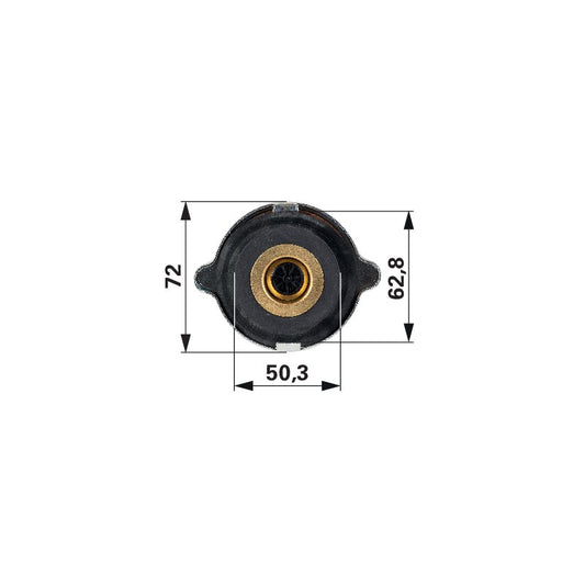 Kühlerverschluss mit Rücklaufventil anstelle von Steyr 199112530139