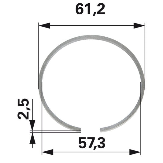 Kolbenring anstelle von Steyr 135700220278