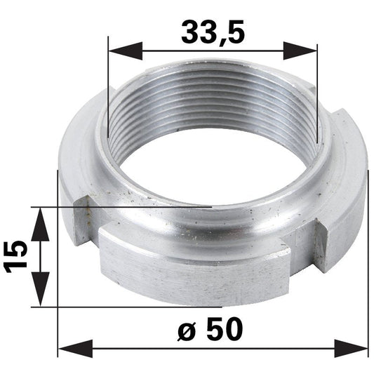 Nutmutter M35 x 1,5 mm