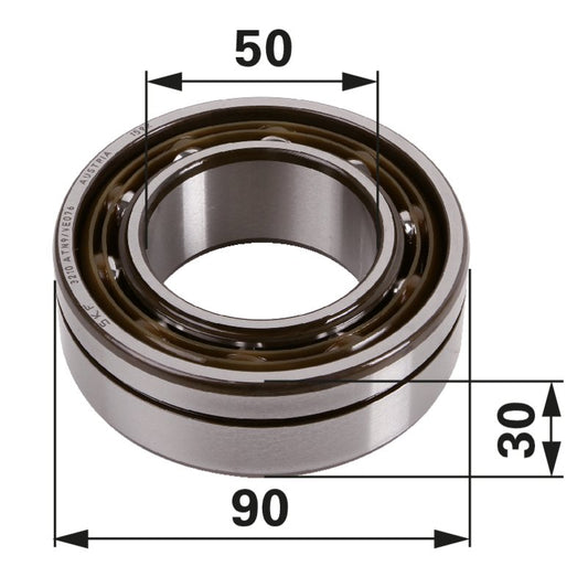 Kugellager 50 x 90 x 30 mm