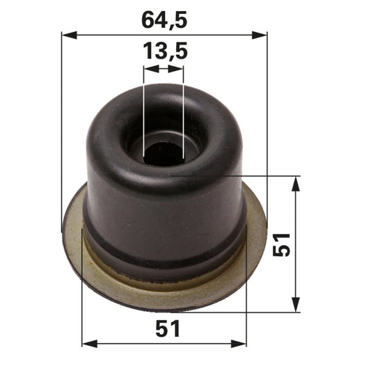 Dichtkappe anstelle von Steyr 133700340103