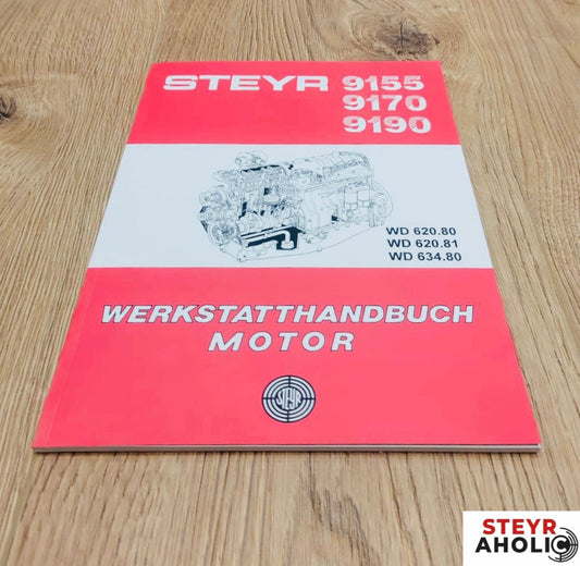 Reparaturhandbuch  Steyr WD 620 und WD 634