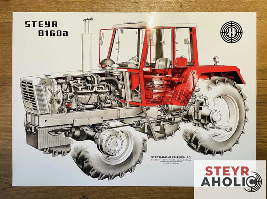 Steyr 8160a Poster