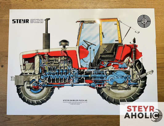 Steyr 8120 Poster