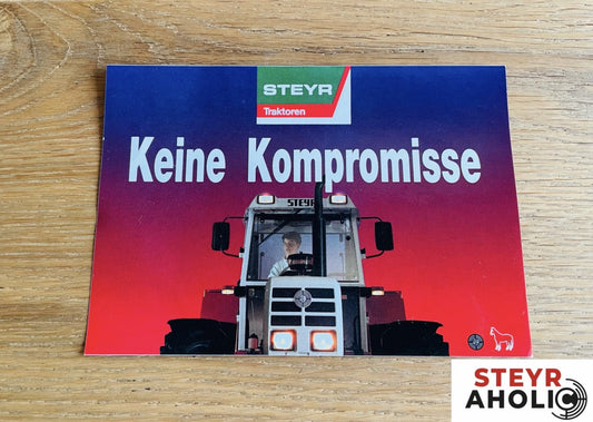 Aufkleber "Steyr Keine Kompromisse"