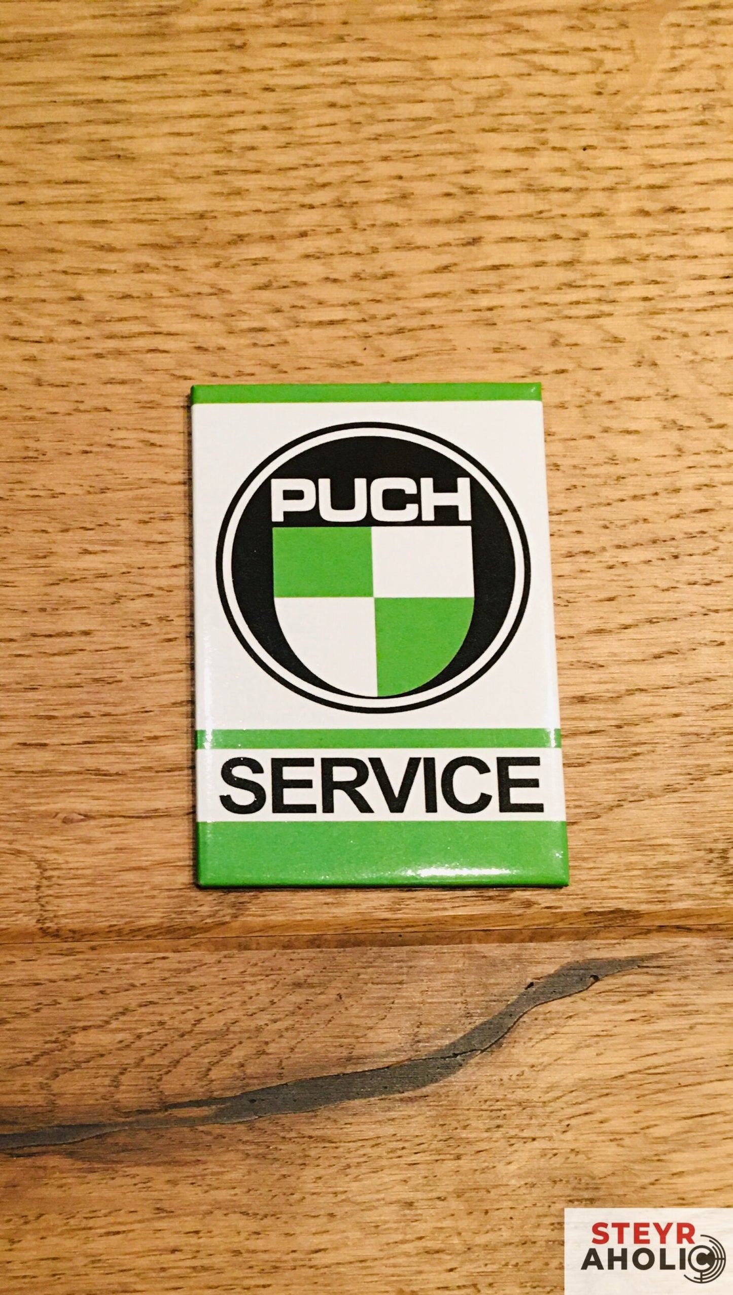 Puch Kühlschrankmagnet "Service"