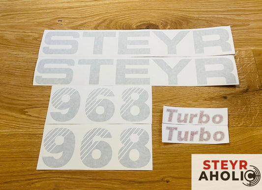 Steyr 968 Turbo MWM Aufkleberset