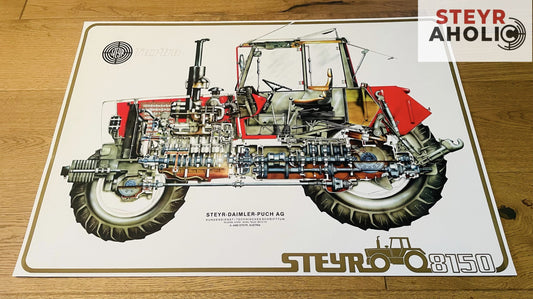 Steyr 8150 Poster