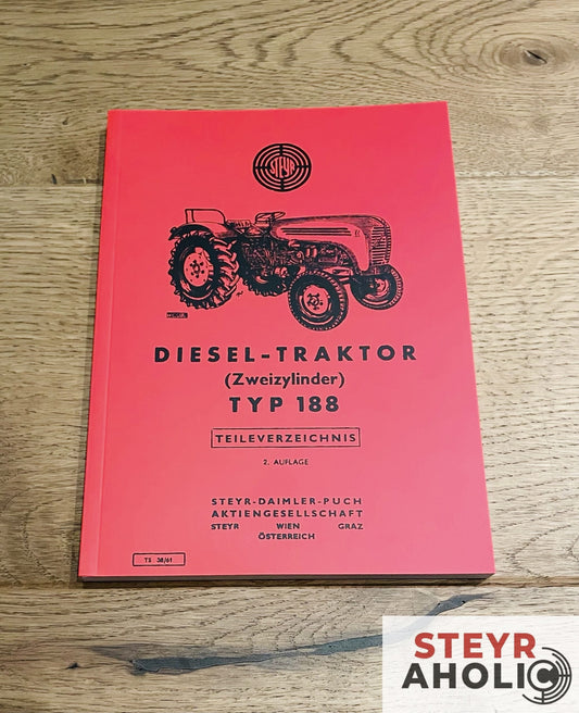 Steyr Teileverzeichnis für 188 (28er)